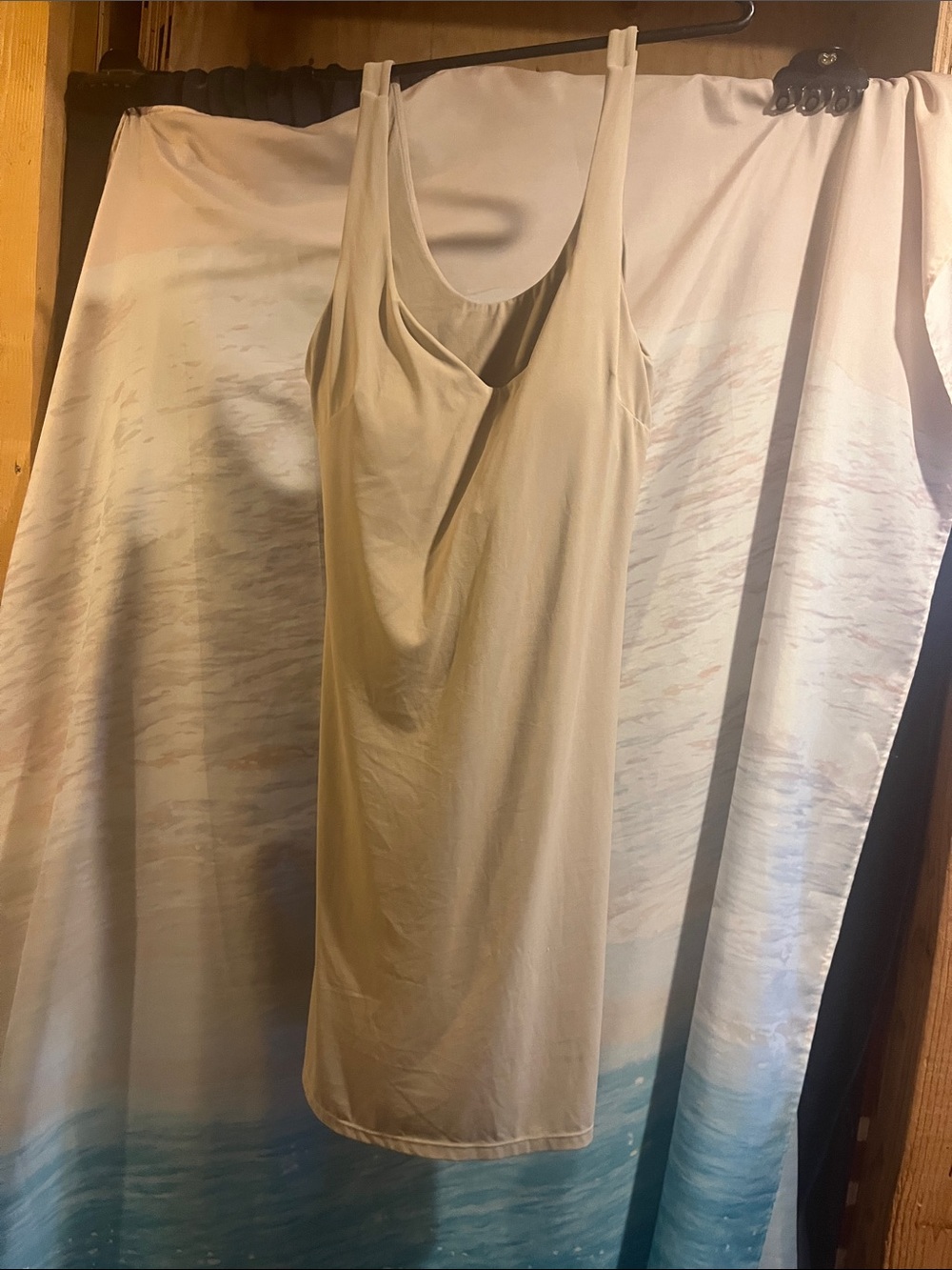 ODODOS cloud feeling tank - Sleeveless Scoop Neck dress
